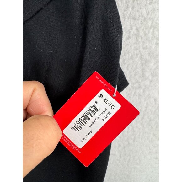 Spanx the perfect sleeveless Jumpsuit black flare slimming black sz XL - Picture 3 of 10